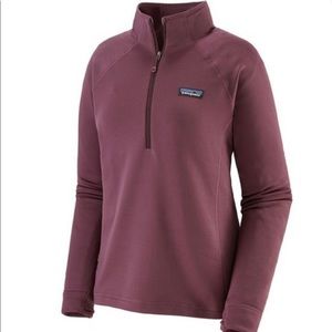 Patagonia Women's Crosstrek Fleece 1/4 Zip Purple
